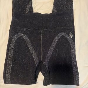 Free People sparkle leggings